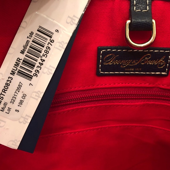 Dooney & Bourke Bags Dooney Bourke Watercolor Striped Tote Nwt